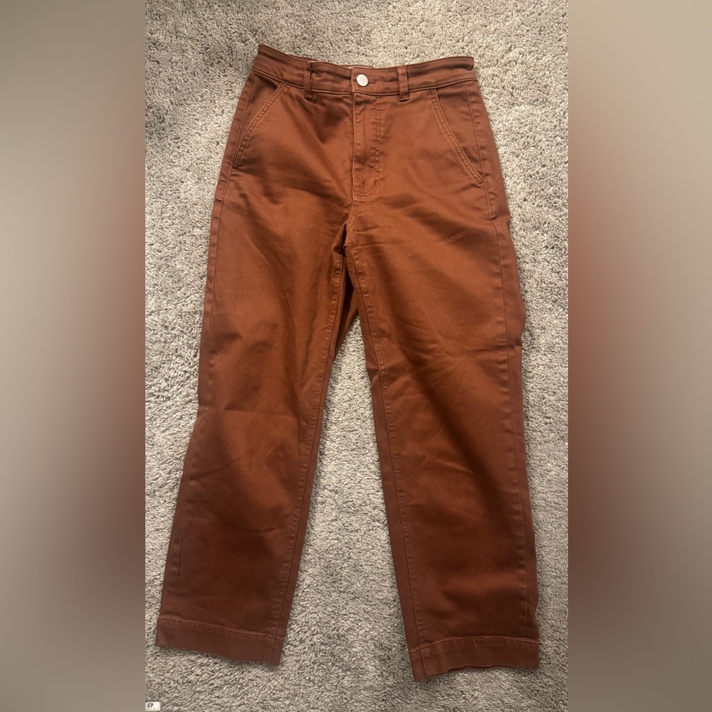 Everlane Women’s Rust Cropped pant size 2